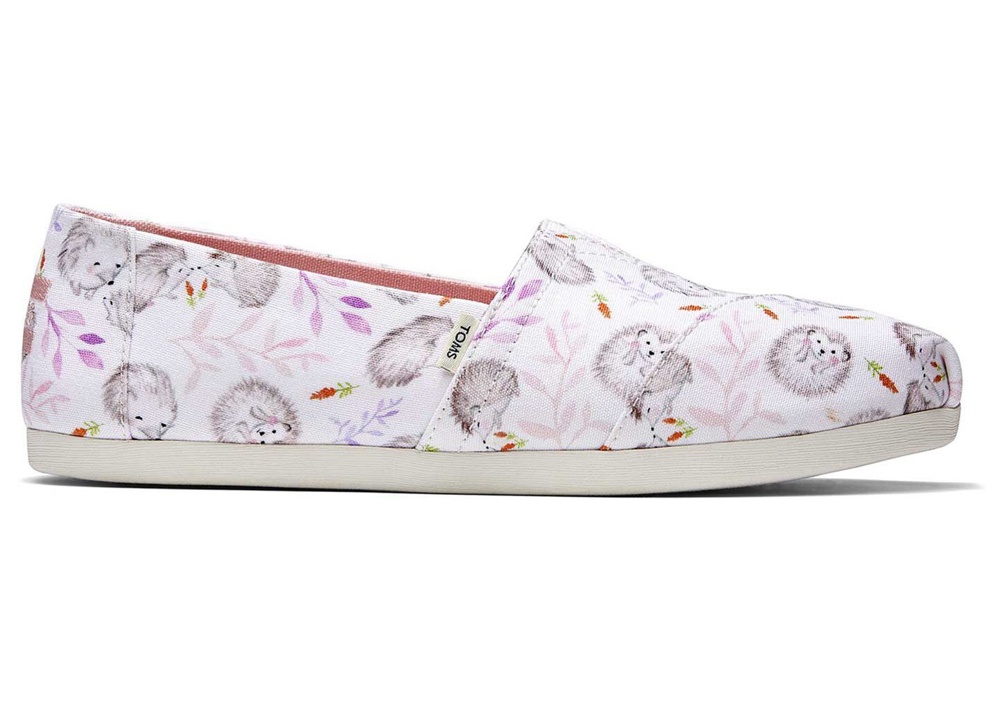 Toms Espadryle Damskie Szare - Alpargata Happy Hedgehogs - 15XAWLIVG